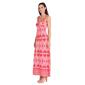 Womens R&M Richards Coral & Pink Maxi Dress - image 2