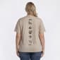 Juniors Plus Attitude Not Included Celestial Distressed Tee - image 3