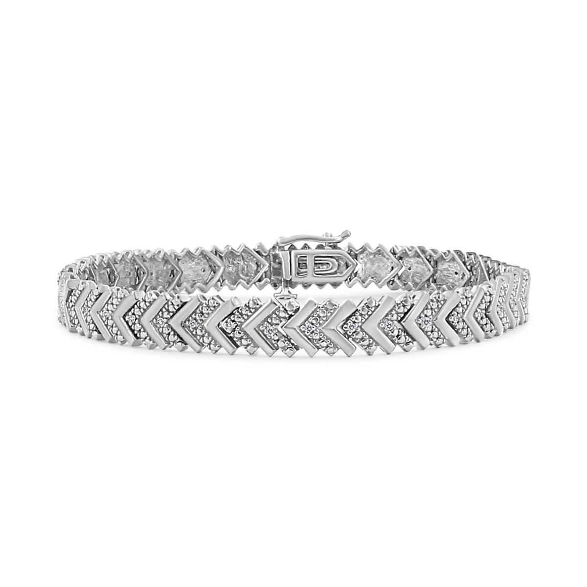 Haus of Brilliance 1/6ctw. Diamond Link Bracelet