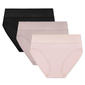 Womens Warners® 3pk Cotton High-Cut Lace Panties WRW263HC04 - image 2