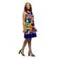 Womens 24/7 Comfort Apparel Multicolor Sleeveless Dress - image 3