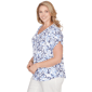 Plus Size Hearts of Palm Smooth Sailing Nautical Rope Blouse - image 4
