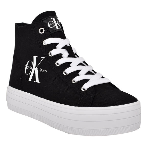 Womens Calvin Klein KCBAILEE Platform High-Top Fashion Sneakers - image 