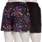 Juniors Jolie & Joy 2pk. Americana Fleece Shorts - Fireworks - image 3