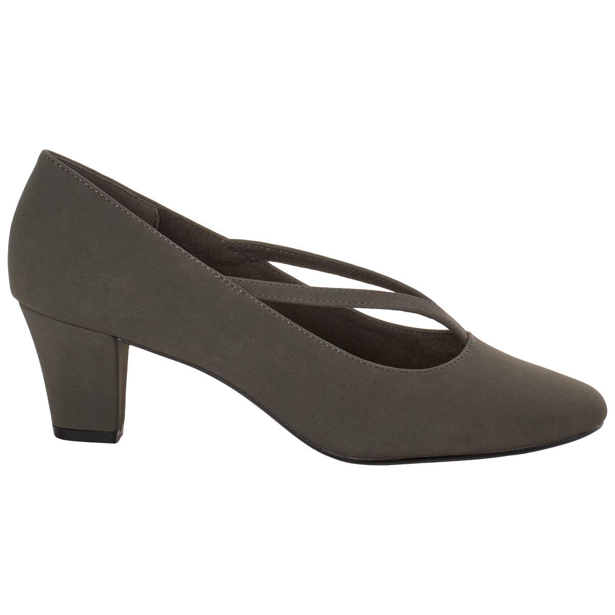 Womens Easy Street Culver Suede Heels