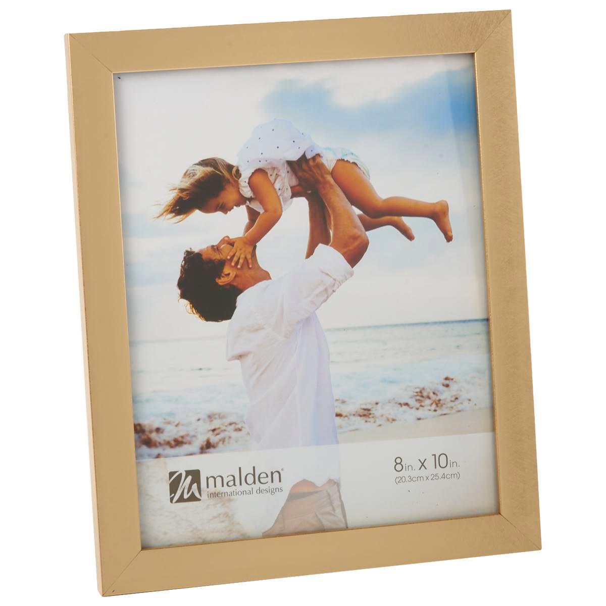 Malden Gold Linear Photo Frame - 8x10