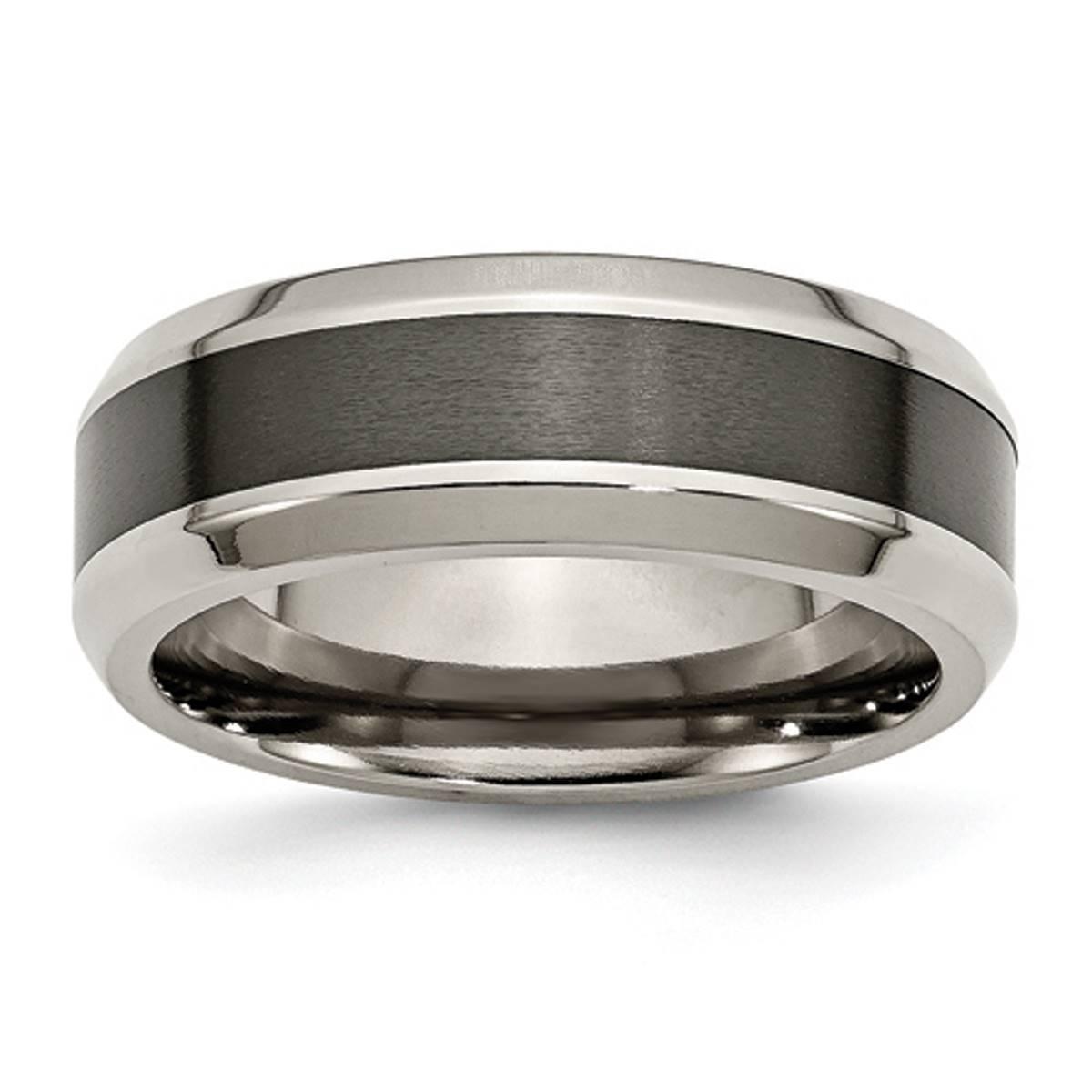 Mens Gentlemen’s Classics™ Titanium & Black Ceramic...