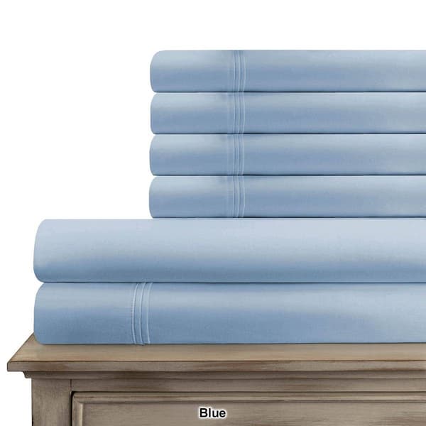 Superior 6pc. 1500 Thread Count Solid Deep Pocket Sheet Set