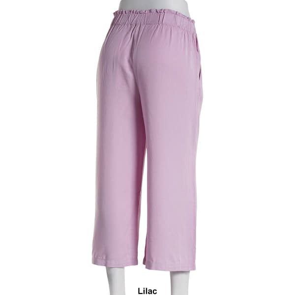 Juniors Love Tree Melody Wide Leg Capri Pants