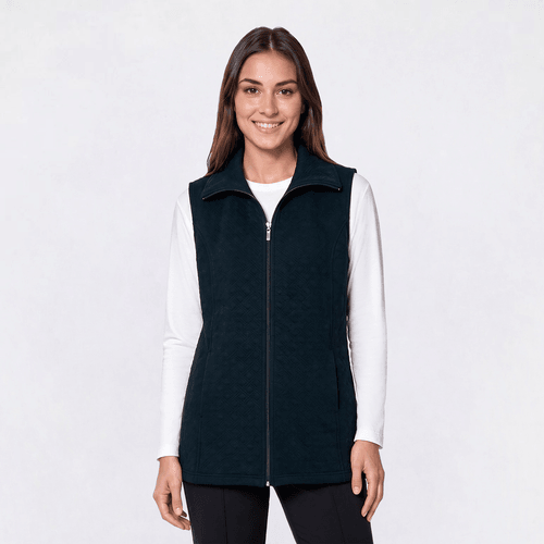 Petite Hasting & Smith Solid Quilted Vest