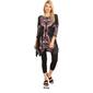 Womens White Mark Paisley & Leopard Print Marlene Tunic - image 5