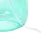 Simple Designs Glass Jar-Shaped Table Lamp w/Fabric Shade - image 4