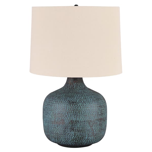 Signature Design by Ashley Patinaed Bronze Table Lamp