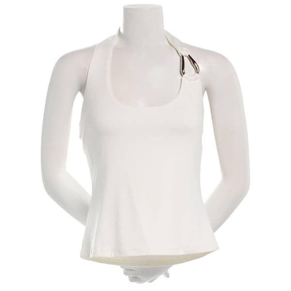 Juniors Madden Girl O-Ring Halter Top w/ Hardware - image 
