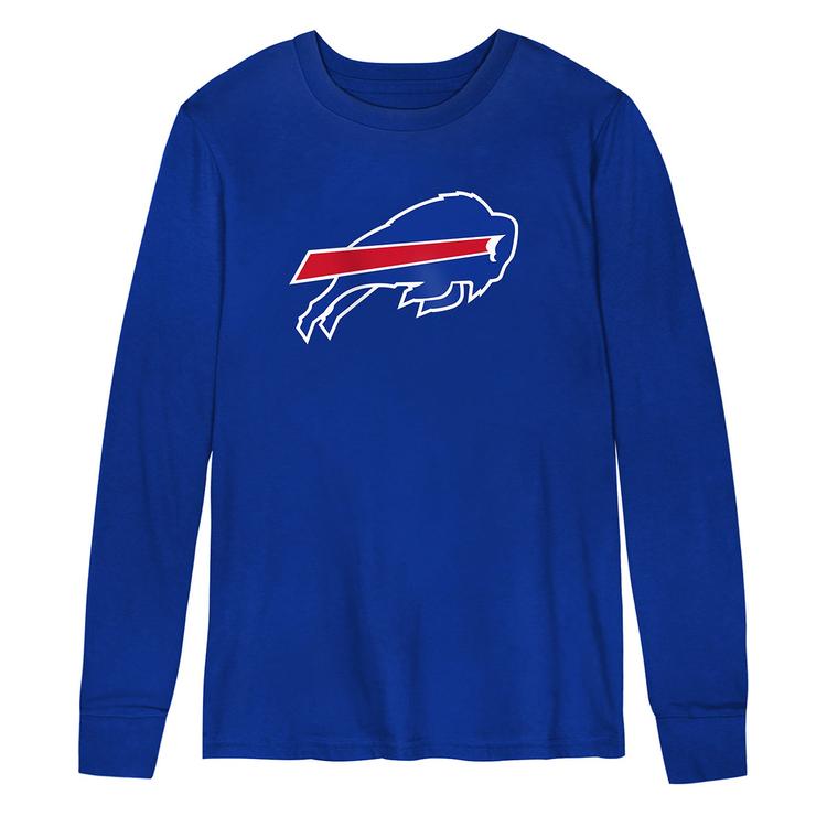 Toddler NFL Buffalo Bills Primary Logo Long Sleeve Tee