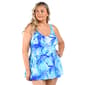 Plus Size Maxine Pacific Palms Empire Swimdress - image 1