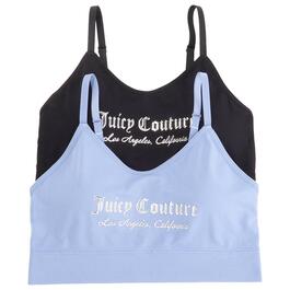 Womens Juicy Couture 2pk. Seamless Bralettes JC1382-2PKD