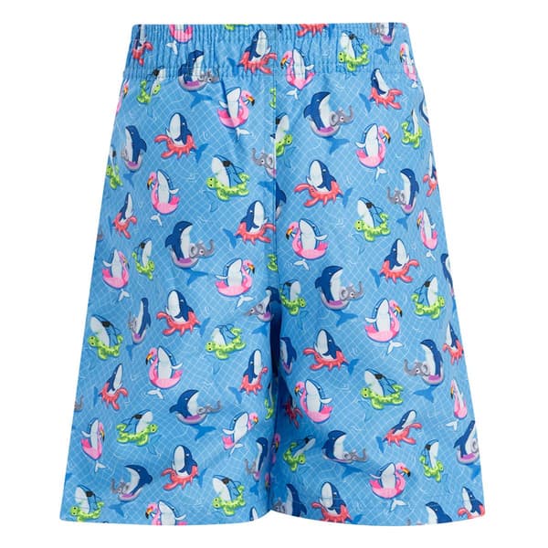 Toddler Boys Dolfin&#174; Fin Floats Swim Trunks