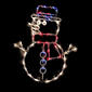 Northlight Seasonal 18in. Pre-Lit Snowman Window - image 2