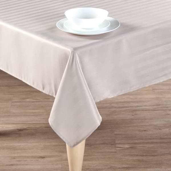 American Traditions Herringbone Tablecloth - image 