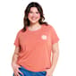 Juniors Plus Attitude Not Included Daisy Pocket Graphic Tee - image 1