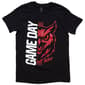 Mens Tailgate Temple Football Owl Face Short Sleeve Tee - image 1
