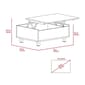 FM FURNITURE Boston Coffee Top Liftable Table - image 7