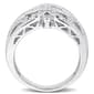 Sterling Silver 1/10ctw. Diamond Vintage Ring - image 3