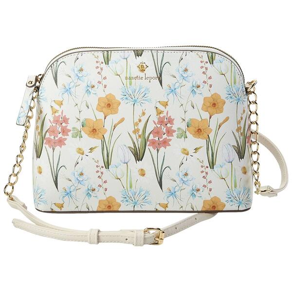 Nanette Lepore Thea Dome Crossbody with Chain - image 