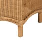 bali & pari Erla Bohemian Light Honey Rattan Accent Bench - image 5
