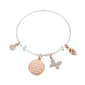 Shine A Daughter Like You White Enamel Crystal Butterfly Bracelet - image 1