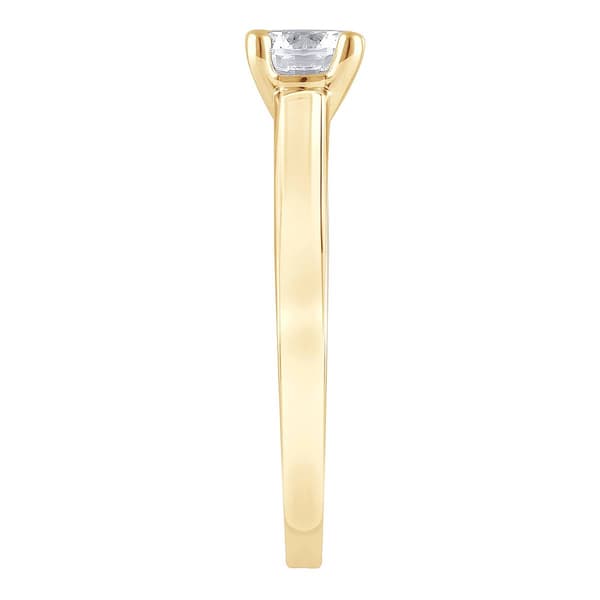 Nova Star® Yellow Gold 1/2ctw. Lab Grown Diamond Solitaire Ring