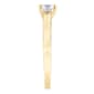 Nova Star® Yellow Gold 1/2ctw. Lab Grown Diamond Solitaire Ring - image 5
