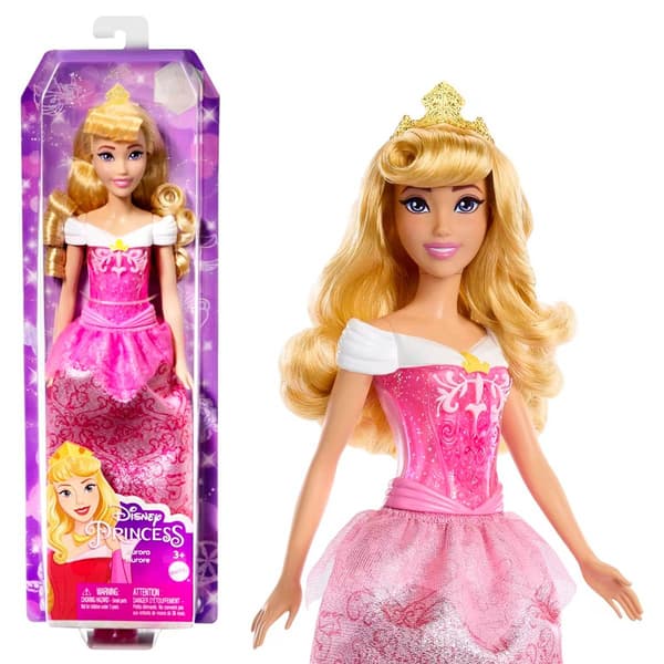 Disney Princess Aurora Doll With Sparkling Fashion & Accessories