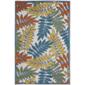 Nourison Aloha Leaf Print Indoor/Outdoor Area Rug - image 1