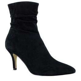 Womens Bella Vita Danielle Ruched Ankle Boots