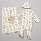 Baby Boy (NB-3M) Baby Essentials(R) 4pc. Sweater Bear Footie Set - image 1