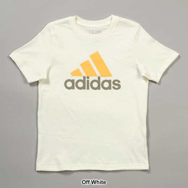 Boys (8-20) adidas® Short Sleeve Two Color Logo Tee