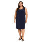 Plus Size R&M Richards Chevron Metallic Jacket Dress - image 3