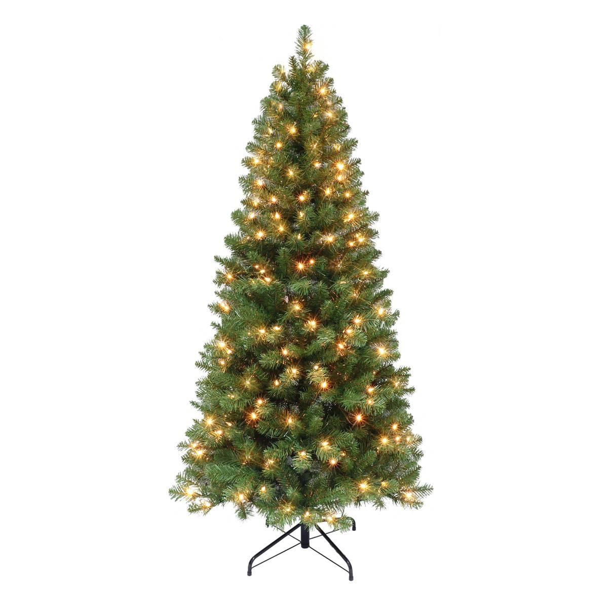 Puleo International 6ft. Pre-lit Incandescent Virginia Pine...