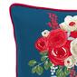 Jordan Manufacturing Love Grows Floral Outdoor Throw Pillow - image 3