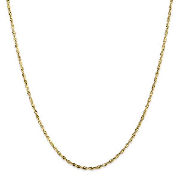 Gold Classics&#8482; 10kt. 1.8mm Extra-Light Rope Chain Bracelet