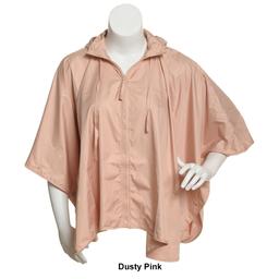 Womens Capelli New York Solid Rain Cape