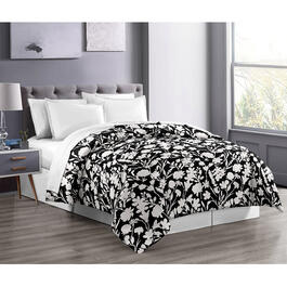 Ashley Cooper&#40;tm&#41; Genevieve Floral Print Microfiber Comforter
