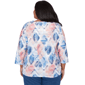 Plus Size Alfred Dunner Austin Aztec Diamond Blouse - image 2