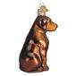 Old World Christmas Sitting Chocolate Lab Ornament - image 3
