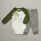 Baby Boy &#40;NB-24M&#41; Carter''s&#40;R&#41; Dino 3D Scales Bodysuit & Pants Set - image 1
