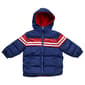 Baby Boy (12-24M) iXtreme Stripe Puffer Jacket - Navy - image 1