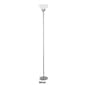 Simple Designs 1 Light Stick Torchiere Floor Lamp - image 1