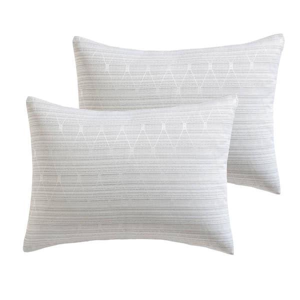 Tahari Home Marguerite 5pc. Grey Jacquard Comforter Set